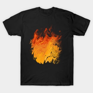 Fire burst aesthetic T-Shirt